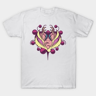 Purple Flower Vintage T-Shirt